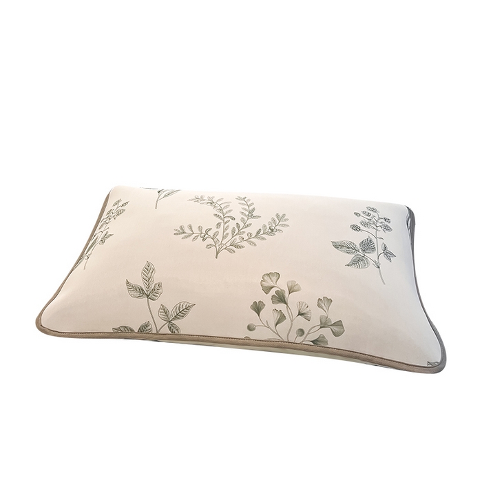 91家纺网 家纺一手货源 找家纺 LIFE.丽芙 2025春夏新款独家研发太空层凉感冰丝枕头套印花包边款 安禾