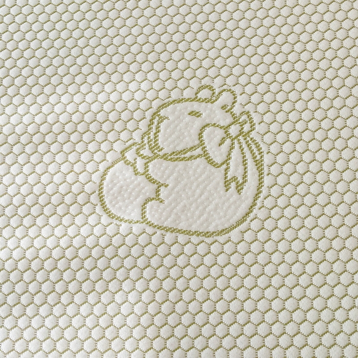 91家纺网 家纺一手货源 找家纺 LIFE.丽芙 2025春夏季新品A类针织提花冰凉豆豆凉感软席床笠三件套加厚冰丝凉席床罩单件（450克）-风格一 卡皮巴拉-绿