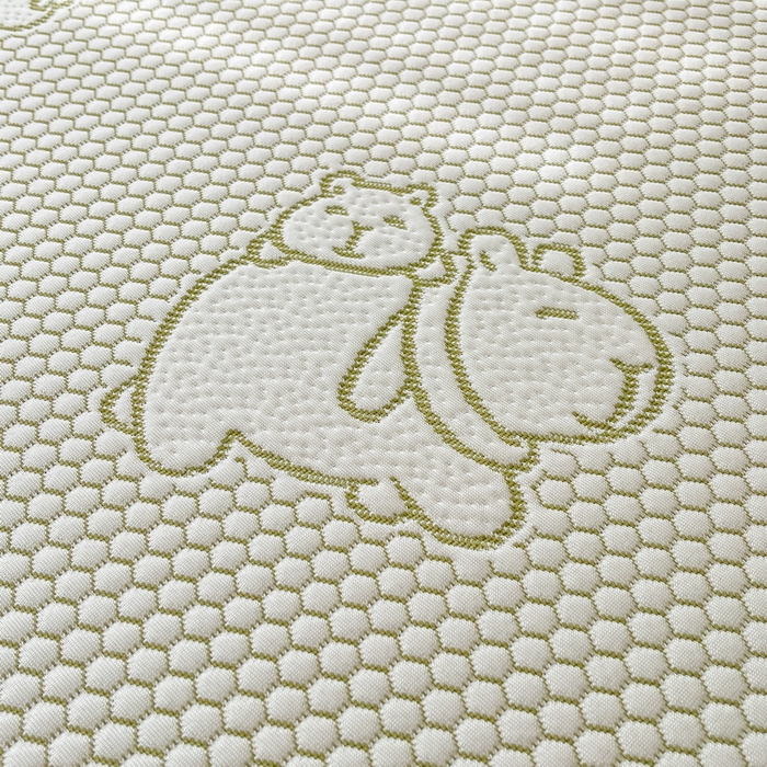 91家纺网 家纺一手货源 找家纺 LIFE.丽芙 2025春夏季新品A类针织提花冰凉豆豆凉感软席床笠三件套加厚冰丝凉席床罩单件（450克）-风格一 卡皮巴拉-绿