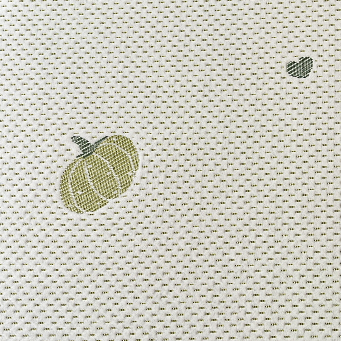 91家纺网 家纺一手货源 找家纺 LIFE.丽芙 2025春夏季新品A类针织提花冰凉豆豆凉感软席床笠三件套加厚冰丝凉席床罩单件（450克）-风格一 南瓜-绿