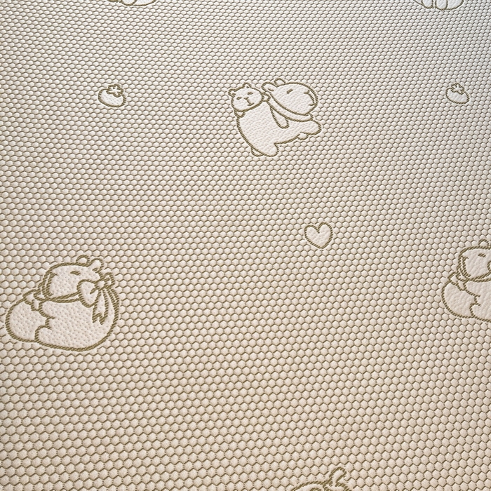 91家纺网 家纺一手货源 找家纺 LIFE.丽芙 2025春夏季新品A类针织提花冰凉豆豆凉感软席床笠三件套加厚冰丝凉席床罩单件（450克）-风格二 卡皮巴拉-绿