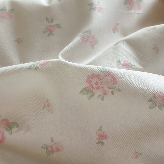 91家纺网 家纺一手货源 找家纺 绫韵家纺 2025新品夏季韩式浪漫小花边空调被夏被薄被子套件系列 艾米丽