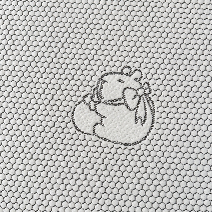 91家纺网 家纺一手货源 找家纺 LIFE.丽芙 2025春夏季新品A类针织提花冰凉豆豆凉感软席子平铺绑带款冰丝凉席三件套（450克）-风格一 卡皮巴拉-灰