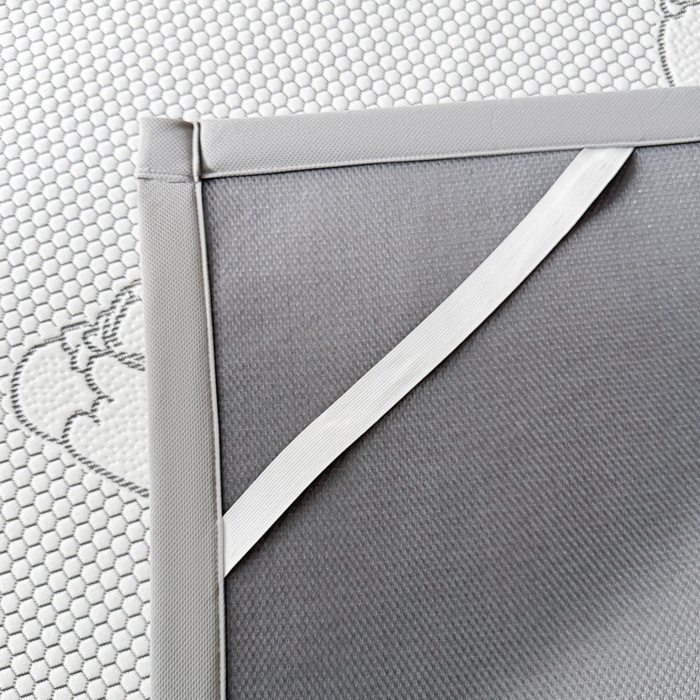 91家纺网 家纺一手货源 找家纺 LIFE.丽芙 2025春夏季新品A类针织提花冰凉豆豆凉感软席子平铺绑带款冰丝凉席三件套（450克）-风格一 卡皮巴拉-灰