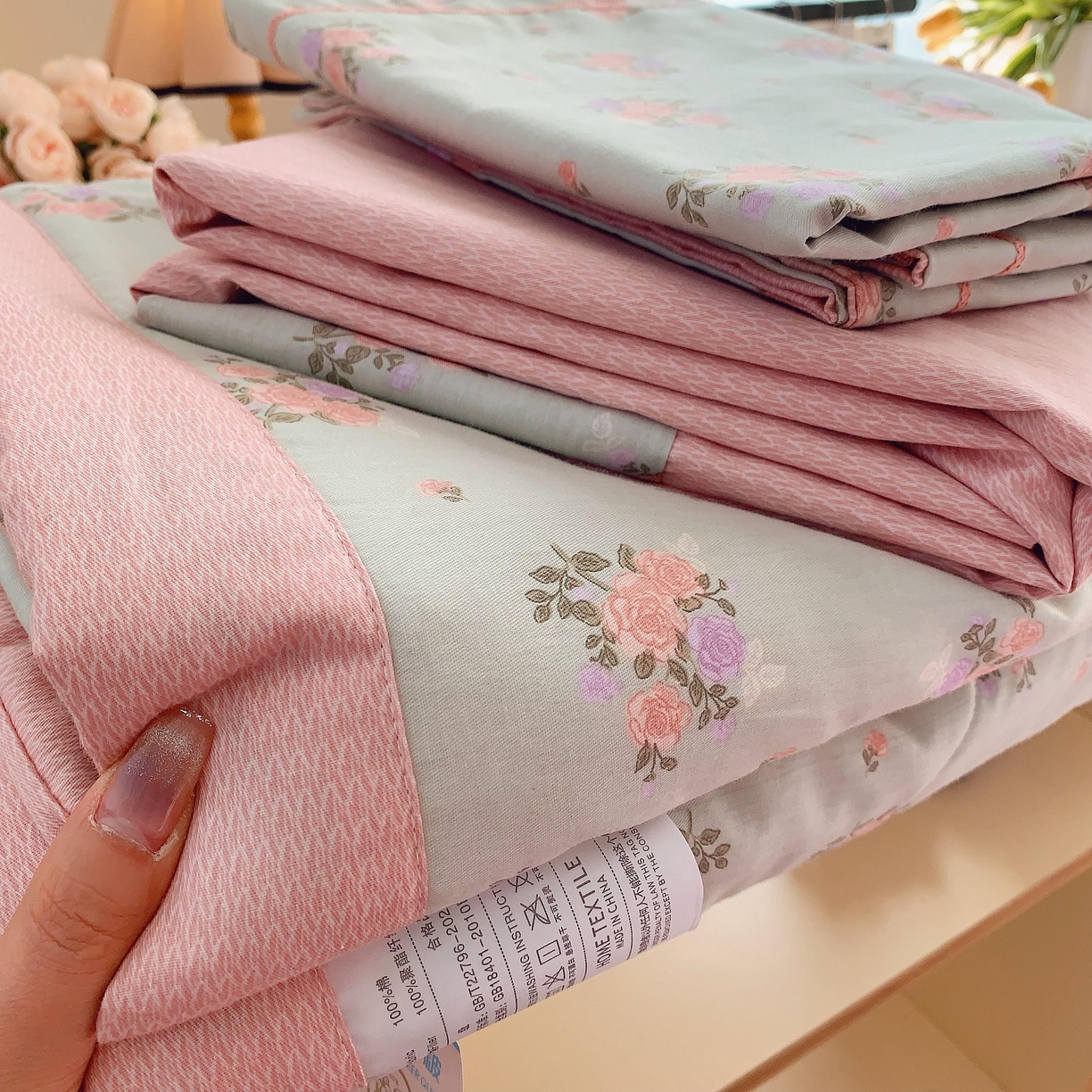 91家纺网 家纺一手货源 找家纺 （总）莱豫家纺 2025春夏新款纯棉全棉夏被夏凉被四件套