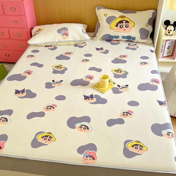 91家纺网 家纺一手货源 找家纺 （总）葡萄家 2025年A类数码印花冰淇淋凉感冰丝凉席夏被夏凉被空调被