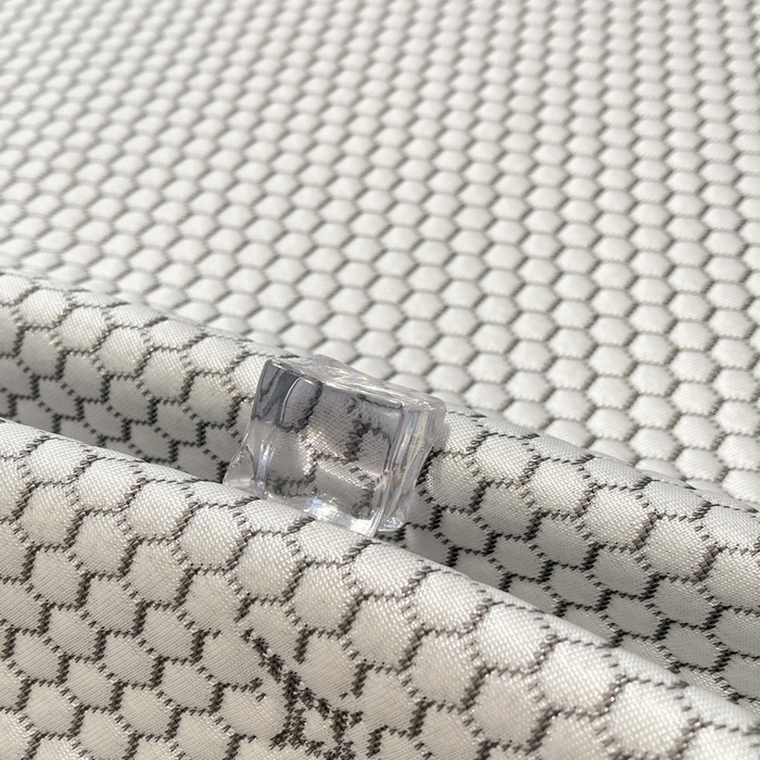 91家纺网 家纺一手货源 找家纺 LIFE.丽芙 2025春夏季新品A类针织提花冰凉豆豆凉感软席子平铺绑带款冰丝凉席三件套（450克）-风格二 卡皮巴拉-灰