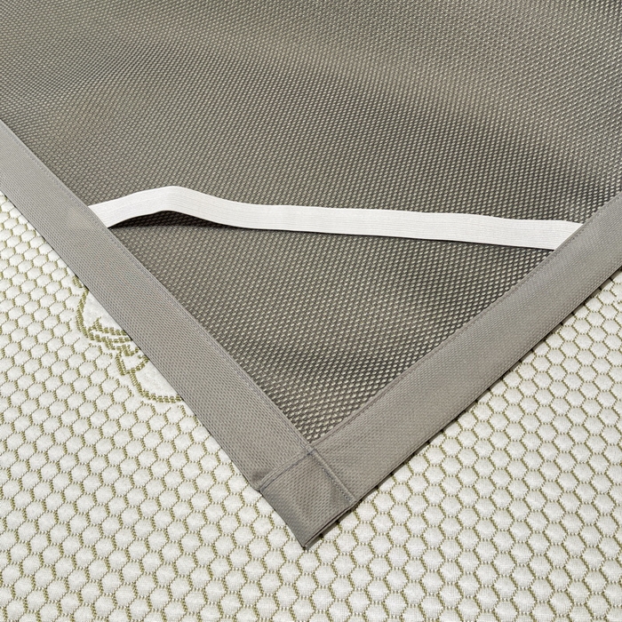 91家纺网 家纺一手货源 找家纺 LIFE.丽芙 2025春夏季新品A类针织提花冰凉豆豆凉感软席子平铺绑带款冰丝凉席三件套（450克）-风格二 卡皮巴拉-绿