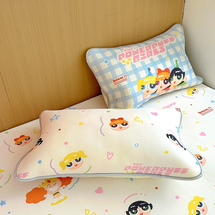 91家纺网 家纺一手货源 找家纺 葡萄家 2025年A类数码印花冰淇淋凉感冰丝凉席夏被夏凉被空调被 飞天女警