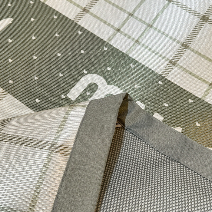 91家纺网 家纺一手货源 找家纺 LIFE.丽芙 2025春夏季新品数码印花冰藤凉席平铺冰丝凉席印花小清新绑带款三件套（风格一） 玛丽格