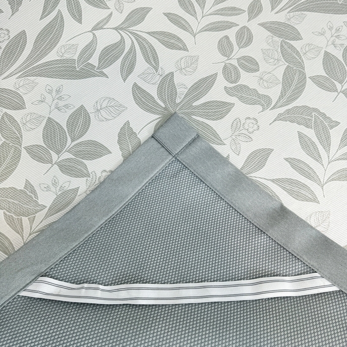 91家纺网 家纺一手货源 找家纺 LIFE.丽芙 2025春夏季新品数码印花冰藤凉席平铺冰丝凉席印花小清新绑带款三件套（风格二） 绿茵