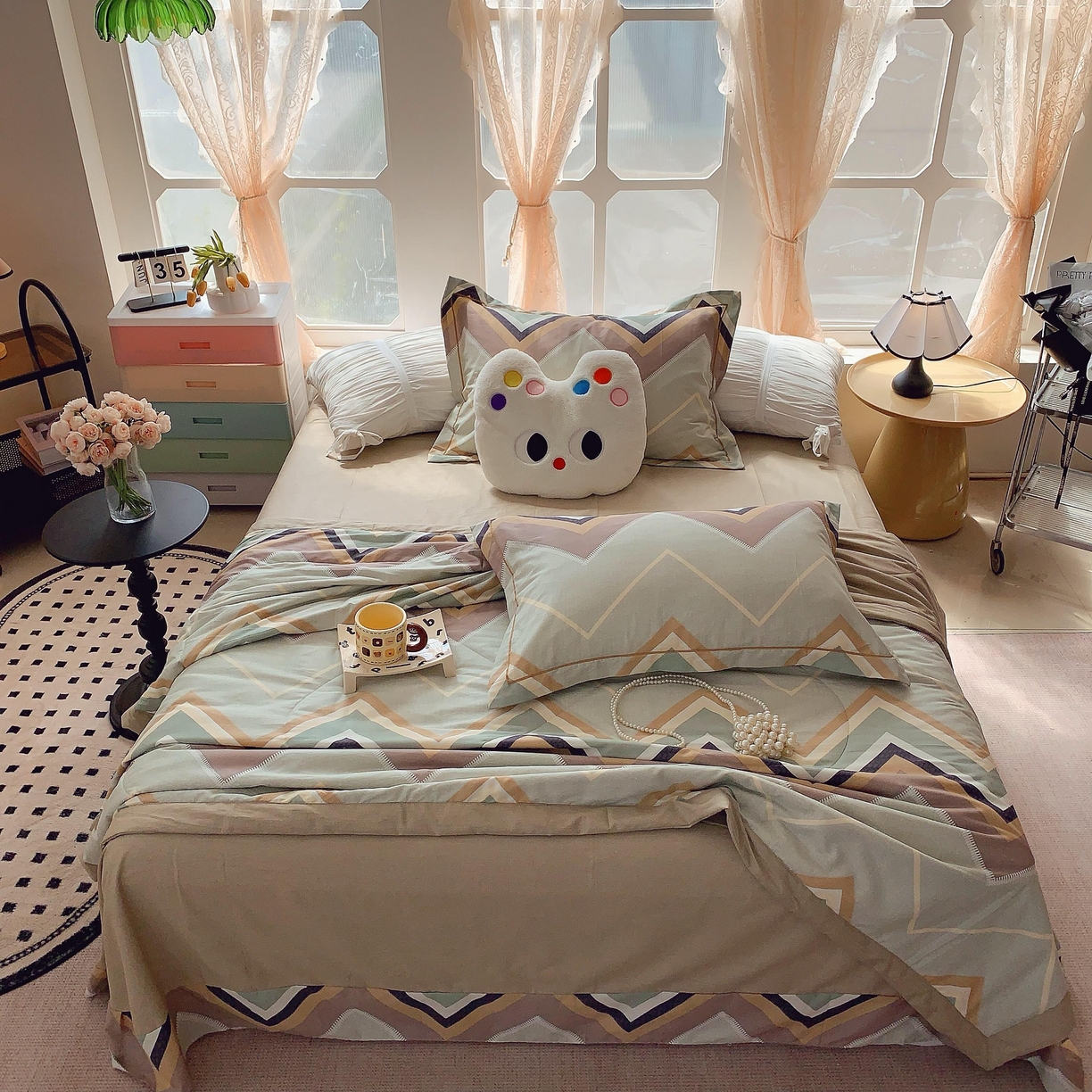 91家纺网 家纺一手货源 找家纺 莱豫家纺 2025春夏新款纯棉全棉夏被夏凉被四件套 威利斯