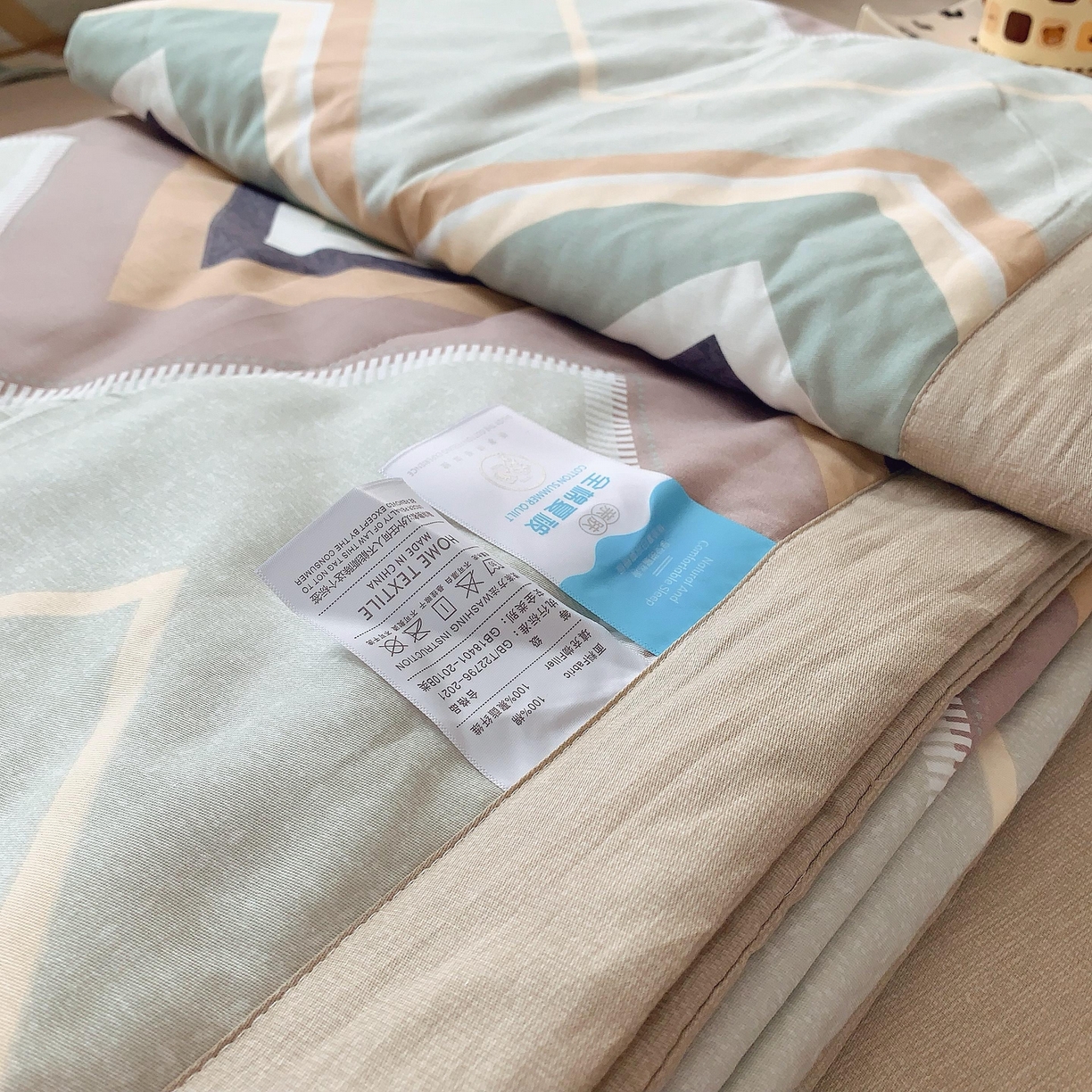 91家纺网 家纺一手货源 找家纺 莱豫家纺 2025春夏新款纯棉全棉夏被夏凉被四件套 威利斯