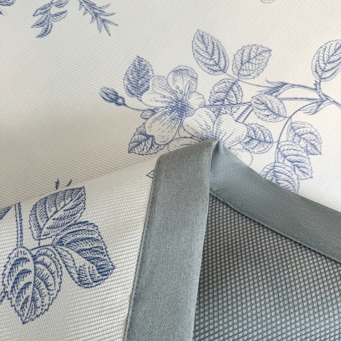 91家纺网 家纺一手货源 找家纺 LIFE.丽芙 2025春夏季新品数码印花冰藤凉席平铺冰丝凉席印花小清新绑带款三件套（风格二） 赫本