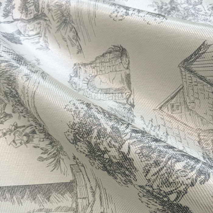 91家纺网 家纺一手货源 找家纺 LIFE.丽芙 2025春夏季新品数码印花冰藤凉席平铺冰丝凉席印花小清新绑带款三件套（风格二） 秘密庄园