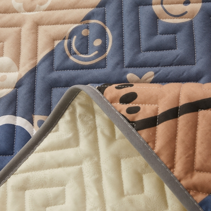 91家纺网 家纺一手货源 找家纺 舒居家纺 2025新款全棉纯棉软床垫 比利熊