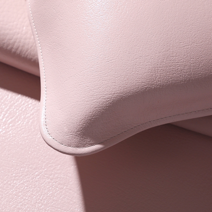 91家纺网 家纺一手货源 找家纺 四川牛皮席 2025新款头层牛皮席 粉紫色