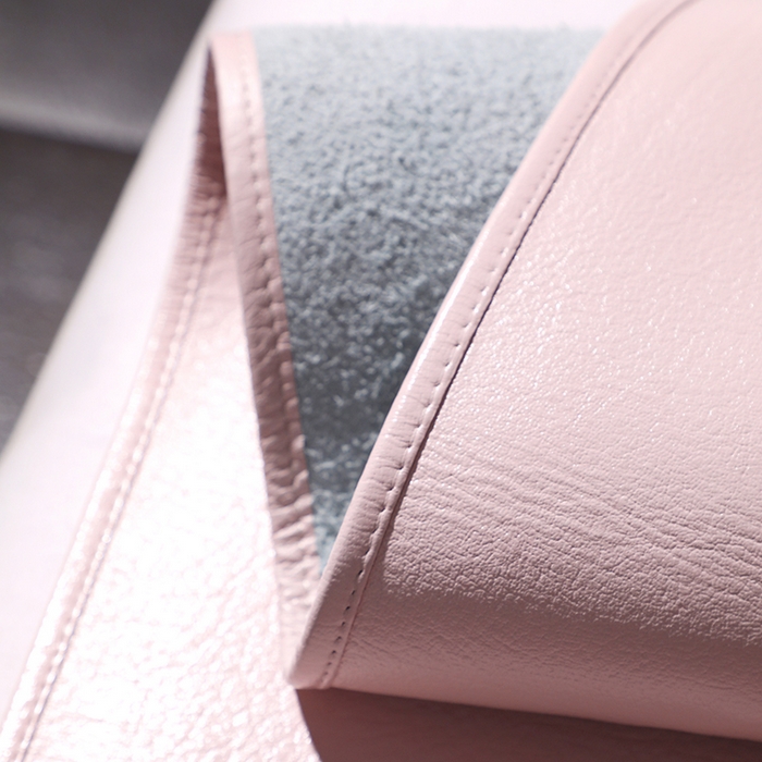 91家纺网 家纺一手货源 找家纺 四川牛皮席 2025新款头层牛皮席 粉紫色