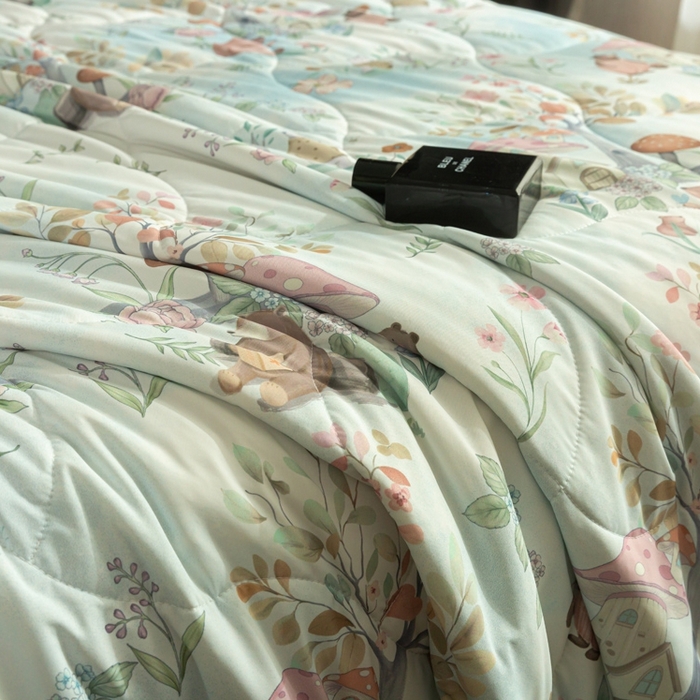 91家纺网 家纺一手货源 找家纺 （总）锦禾穗 2025新款锦禾穗锦氨数码印花夏被