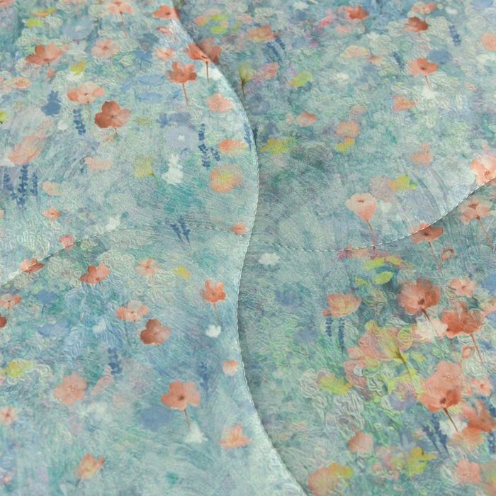 91家纺网 家纺一手货源 找家纺 锦禾穗 2025新款锦禾穗锦氨数码印花夏被 丛林漫步