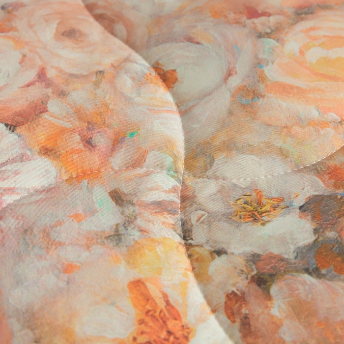 91家纺网 家纺一手货源 找家纺 锦禾穗 2025新款锦禾穗锦氨数码印花夏被 洛可可