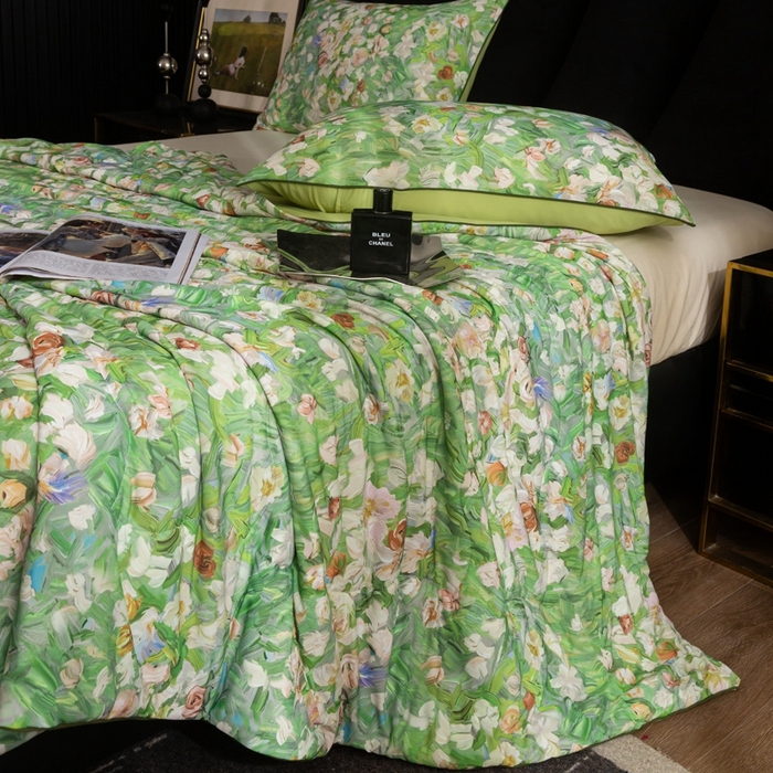 锦禾穗 2025新款锦禾穗锦氨数码印花夏被 熹微