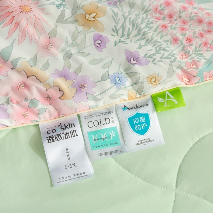 91家纺网 家纺一手货源 找家纺 锦禾穗 2025新款锦禾穗锦氨数码印花夏被 伊娃