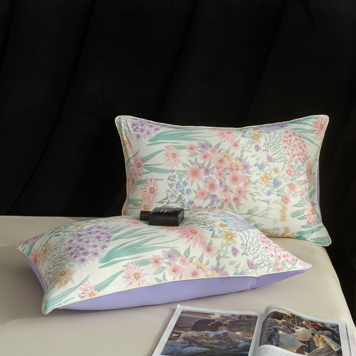 91家纺网 家纺一手货源 找家纺 锦禾穗 2025新款锦禾穗锦氨数码印花夏被 伊娃