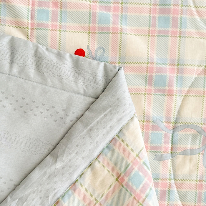 91家纺网 家纺一手货源 找家纺 栩裕纺织 2025新款全棉印染棉花夏被夏凉被空调被 樱桃派