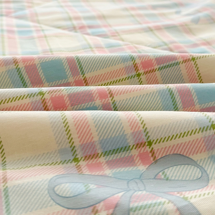 91家纺网 家纺一手货源 找家纺 栩裕纺织 2025新款全棉印染棉花夏被夏凉被空调被 樱桃派