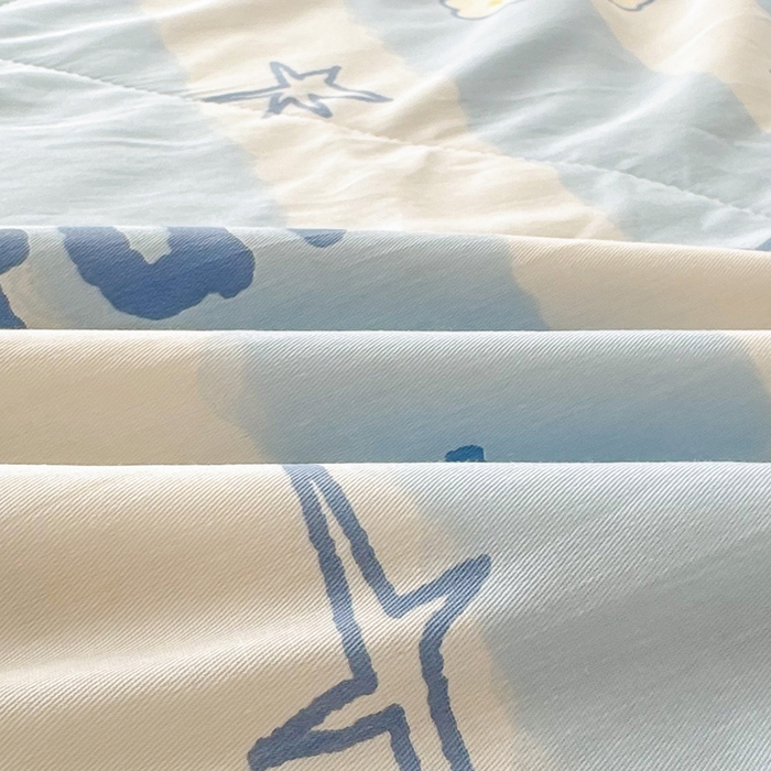 91家纺网 家纺一手货源 找家纺 栩裕纺织 2025新款全棉印染棉花夏被夏凉被空调被 遨游星际