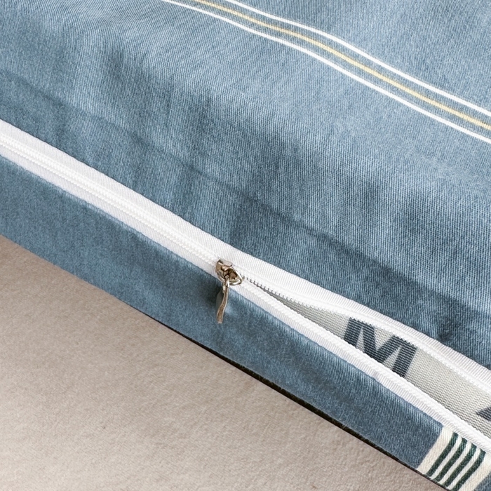 91家纺网 家纺一手货源 找家纺 凌云家纺 2025新款全棉学生宿舍单人床垫海绵垫租房专用可拆卸 绅士蓝-全棉床套+床垫 可拆洗