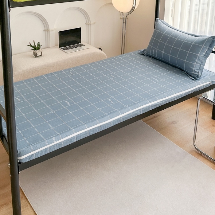 凌云家纺 2025新款全棉学生宿舍单人床垫海绵垫租房专用可拆卸 未来之星-全棉床套+床垫 可拆洗