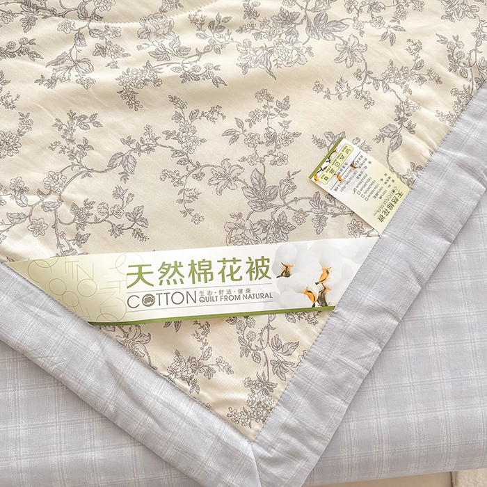 91家纺网 家纺一手货源 找家纺 栩裕纺织 2025新款全棉印染棉花夏被夏凉被空调被 扶桑意晚