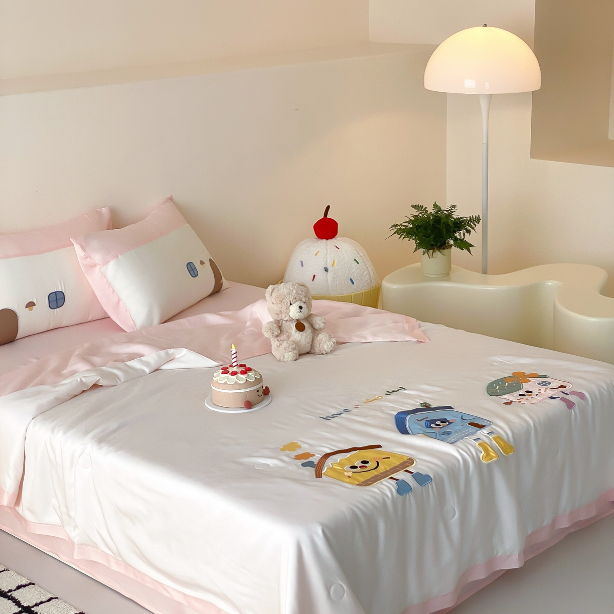 91家纺网 家纺一手货源 找家纺 （总）星野 2025新款50s天丝刺绣夏被夏凉被空调被-格格屋