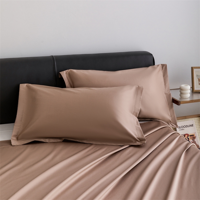 91家纺网 家纺一手货源 找家纺 （总）宝时兰 2025新款全棉长绒棉纯棉100支纯色单人纯棉枕套量大优惠