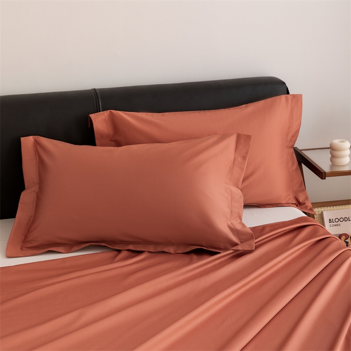 91家纺网 家纺一手货源 找家纺 （总）宝时兰 2025新款全棉长绒棉纯棉100支纯色单人纯棉枕套量大优惠