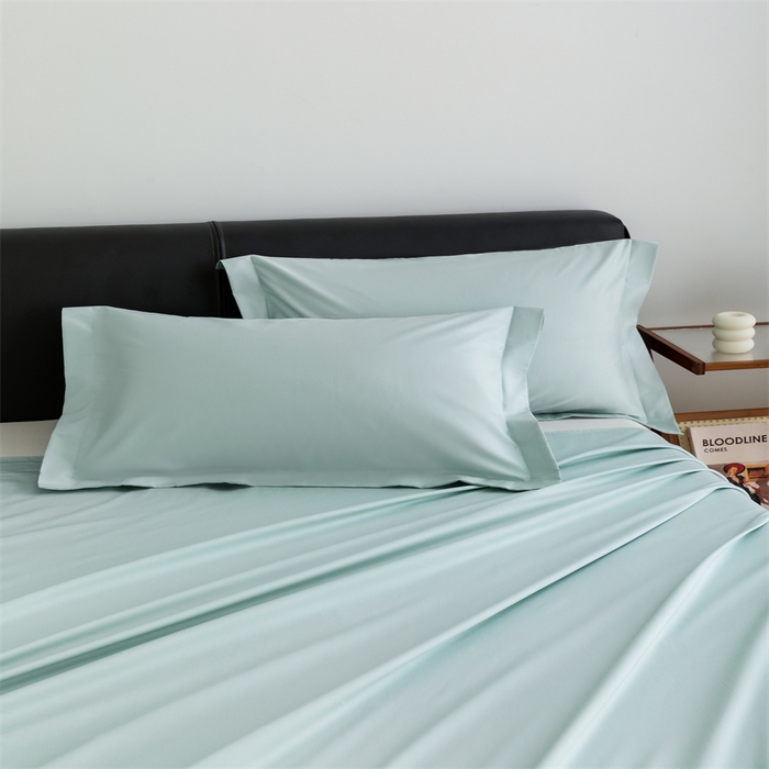 91家纺网 家纺一手货源 找家纺 （总）宝时兰 2025新款全棉长绒棉纯棉100支纯色单人纯棉枕套量大优惠