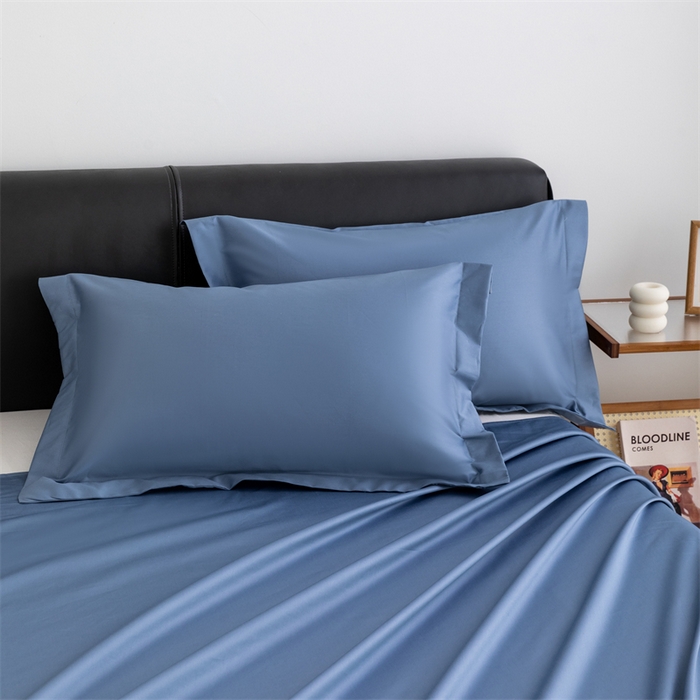 91家纺网 家纺一手货源 找家纺 （总）宝时兰 2025新款全棉长绒棉纯棉100支纯色单人纯棉枕套量大优惠