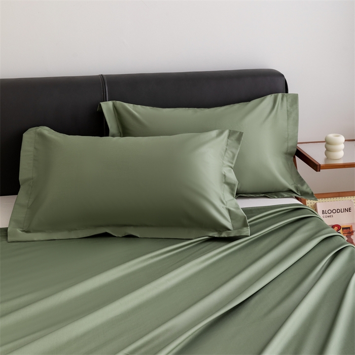 91家纺网 家纺一手货源 找家纺 （总）宝时兰 2025新款全棉长绒棉纯棉100支纯色单人纯棉枕套量大优惠