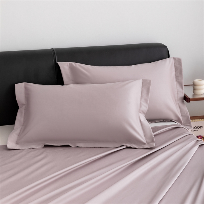 91家纺网 家纺一手货源 找家纺 （总）宝时兰 2025新款全棉长绒棉纯棉100支纯色单人纯棉枕套量大优惠