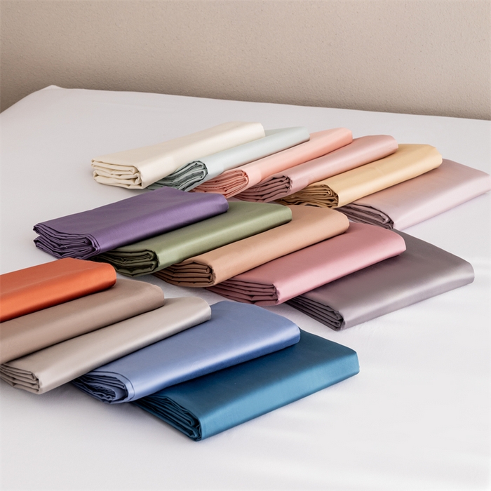 91家纺网 家纺一手货源 找家纺 （总）宝时兰 2025新款全棉长绒棉纯棉100支纯色单人纯棉枕套量大优惠