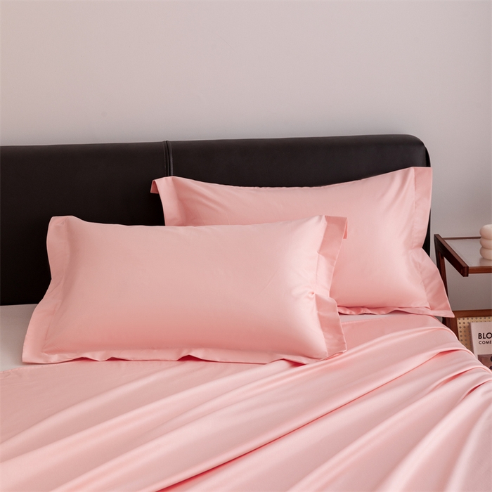 宝时兰 2025新款全棉长绒棉纯棉100支纯色单人纯棉枕套量大优惠 倾颜玉