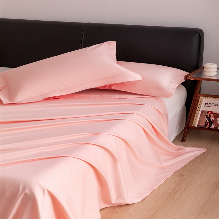 91家纺网 家纺一手货源 找家纺 宝时兰 2025新款全棉长绒棉纯棉100支纯色单人纯棉枕套量大优惠 倾颜玉