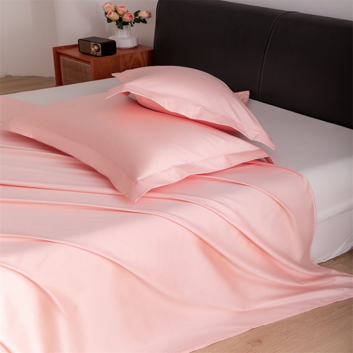 91家纺网 家纺一手货源 找家纺 宝时兰 2025新款全棉长绒棉纯棉100支纯色单人纯棉枕套量大优惠 倾颜玉