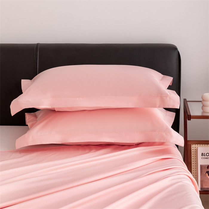 91家纺网 家纺一手货源 找家纺 宝时兰 2025新款全棉长绒棉纯棉100支纯色单人纯棉枕套量大优惠 倾颜玉