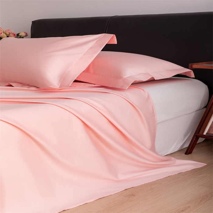 91家纺网 家纺一手货源 找家纺 宝时兰 2025新款全棉长绒棉纯棉100支纯色单人纯棉枕套量大优惠 倾颜玉