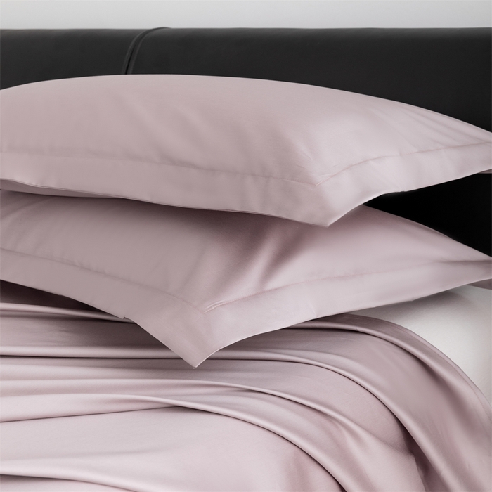 91家纺网 家纺一手货源 找家纺 宝时兰 2025新款全棉长绒棉纯棉100支纯色单人纯棉枕套量大优惠 星黛紫