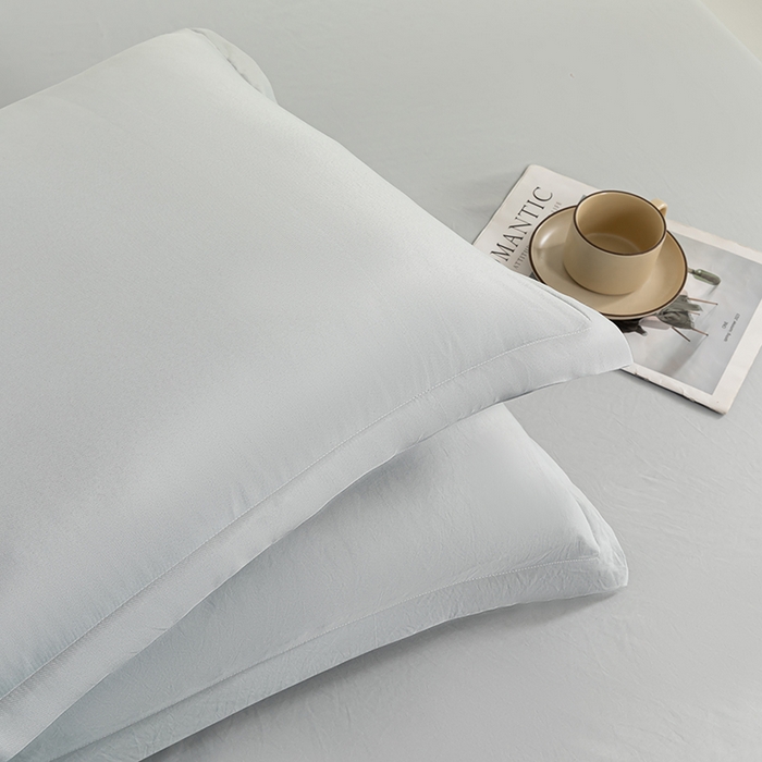 91家纺网 家纺一手货源 找家纺 潮邦创意家居 2025新款亲肤活性印染水洗真丝床垫凉席单床笠 岩石灰