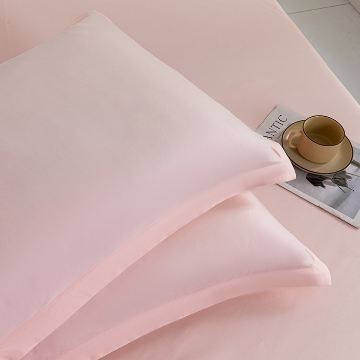 91家纺网 家纺一手货源 找家纺 潮邦创意家居 2025新款亲肤活性印染水洗真丝床垫凉席单床笠 樱花粉